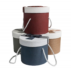 Portable Round Cylinder Small Wedding Shower Party Candy Storage Gift Boxes