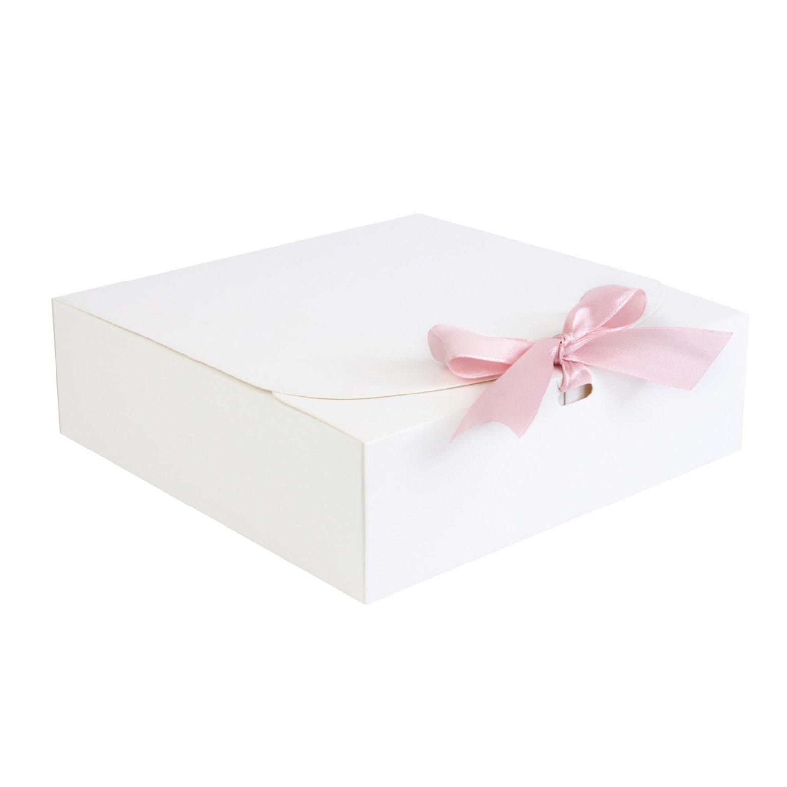Pack of 12/36/96 Square Gift Box Easy Assembly White Kraft - Etsy UK