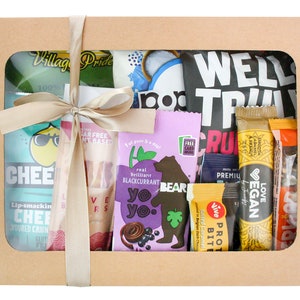 Vegan & Gluten Free Wellness Healthy Snack Hamper Gift Box