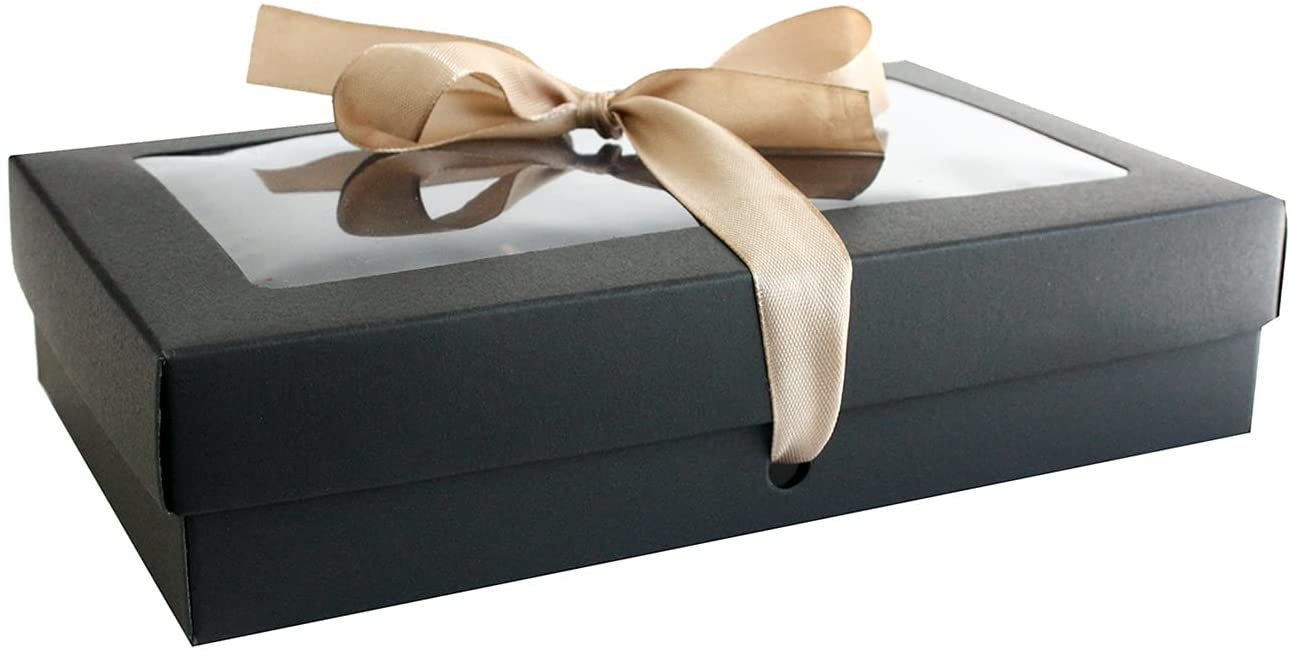 rectangle shaped presentation gift box