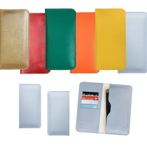 LM4 Luxury Magnetic Case Cover Folio LM4 Textured PU Leather Magnetic Slim Wallet Case