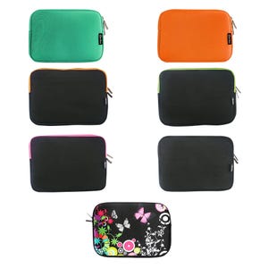 15-17 Inch Water Resistant Neoprene Soft Zip Case Cover Sleeve & Zip Compatible with Laptops Listed Below