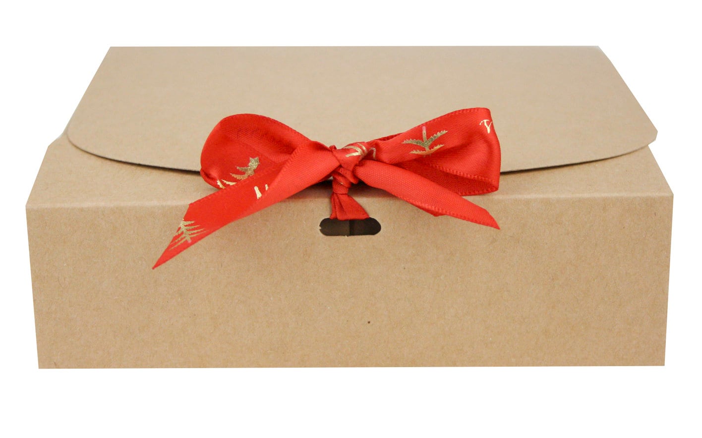 12 Scatole Regalo Kraft 24x24x5cm Con Fiocco - Ideali Per Confezioni Creative - Foto 10