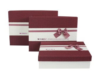 Emartbuy Scatola Regalo 29 x 21 x 9 cm Scatola Blu
