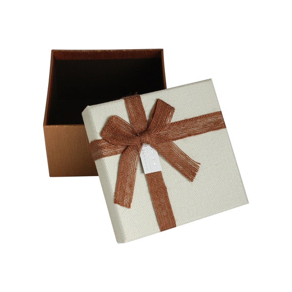 Pack of 36 Rectangle Shaped Presentation Gift Box, Black, Brown