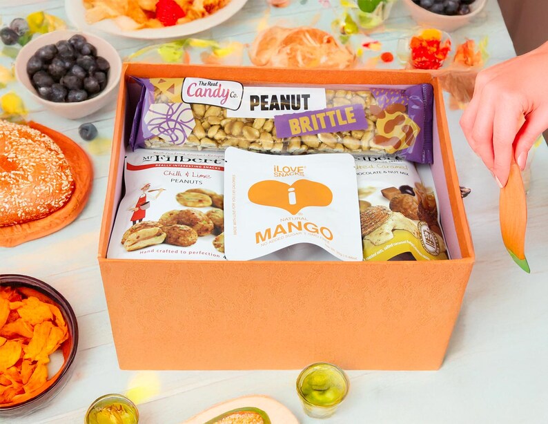 Sharing Savoury Snacks Crisps Nuts Gift Hamper for Christmas Holidays, Birthdays, Party Favour & All Special Occasions - Movie Night Snacks image 6