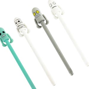 Cute Set of 4 Ghost Gel Pens image 1