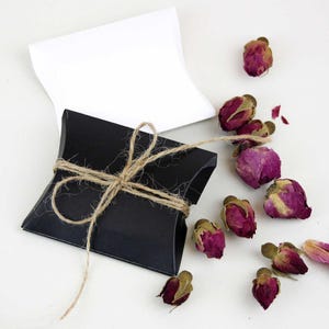 Pillow Favor Boxes: Wedding, Party Candy Gift Boxes - Set of 50/100