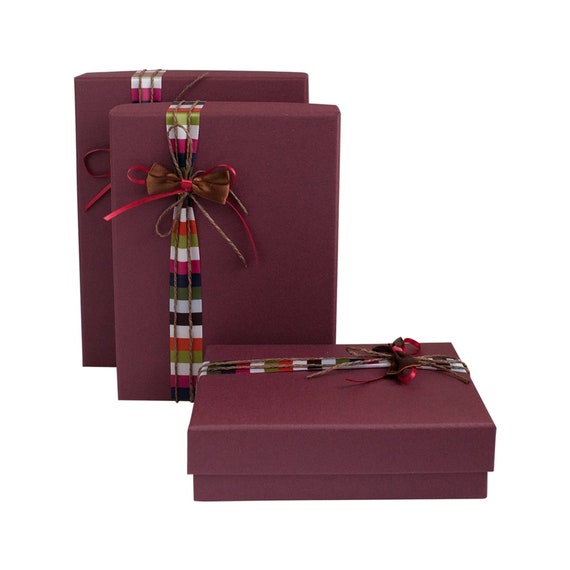 Caja de regalo con cinta Caja decorativa Caja de presentación