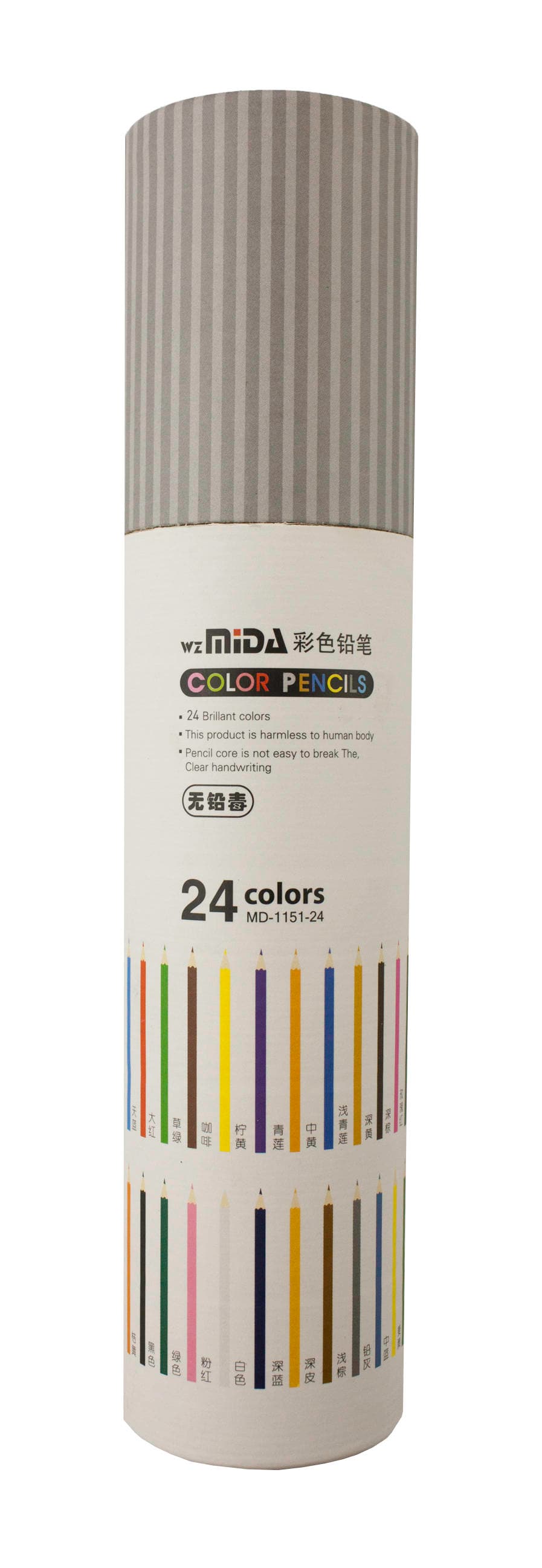 Colouring Pencils Pack of 24 Assorted Colours Drawing - Etsy 日本