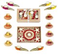 Tealight Candle Holders Diwali Diya for Home Décor Puja Hindu Festival Gift Indian wedding Decoration