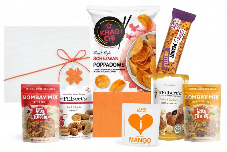 Sharing Savoury Snacks Crisps Nuts Gift Hamper for Christmas Holidays, Birthdays, Party Favour & All Special Occasions - Movie Night Snacks Everyday Snacking