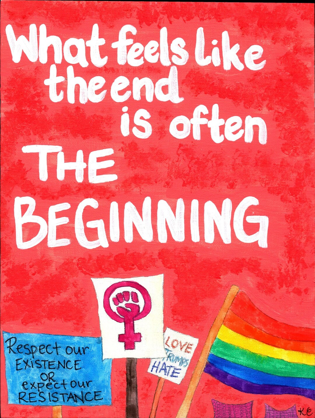 Women's March Poster Inspirational Poster Womens March - Etsy