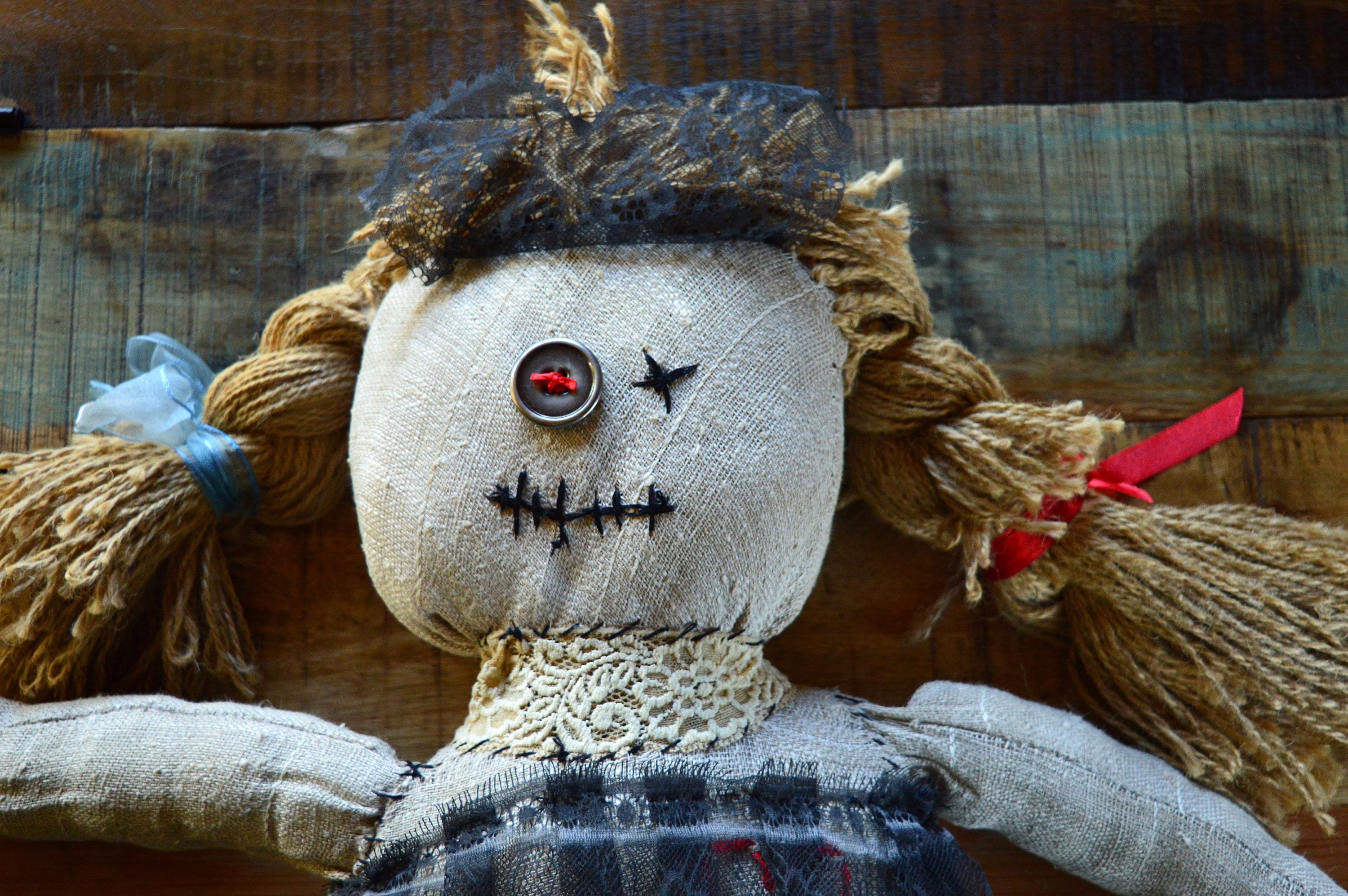 scary rag doll