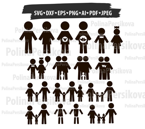 Family Svg Family Clipart Family Love Svg Family Dxf Etsy