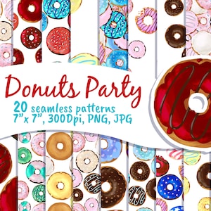 Dunkin Donuts Seamless File - Etsy