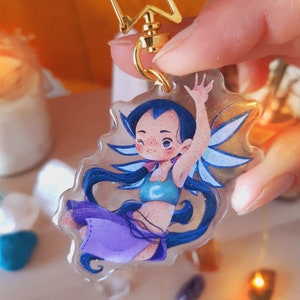 Brelok WITCH Charm Hay Lin WIEDŹWICA brelok Hay Lin Brelok Zauroczy Taranee Brelok Cornelia Charm Irma Brelok W I T C H Brelok
