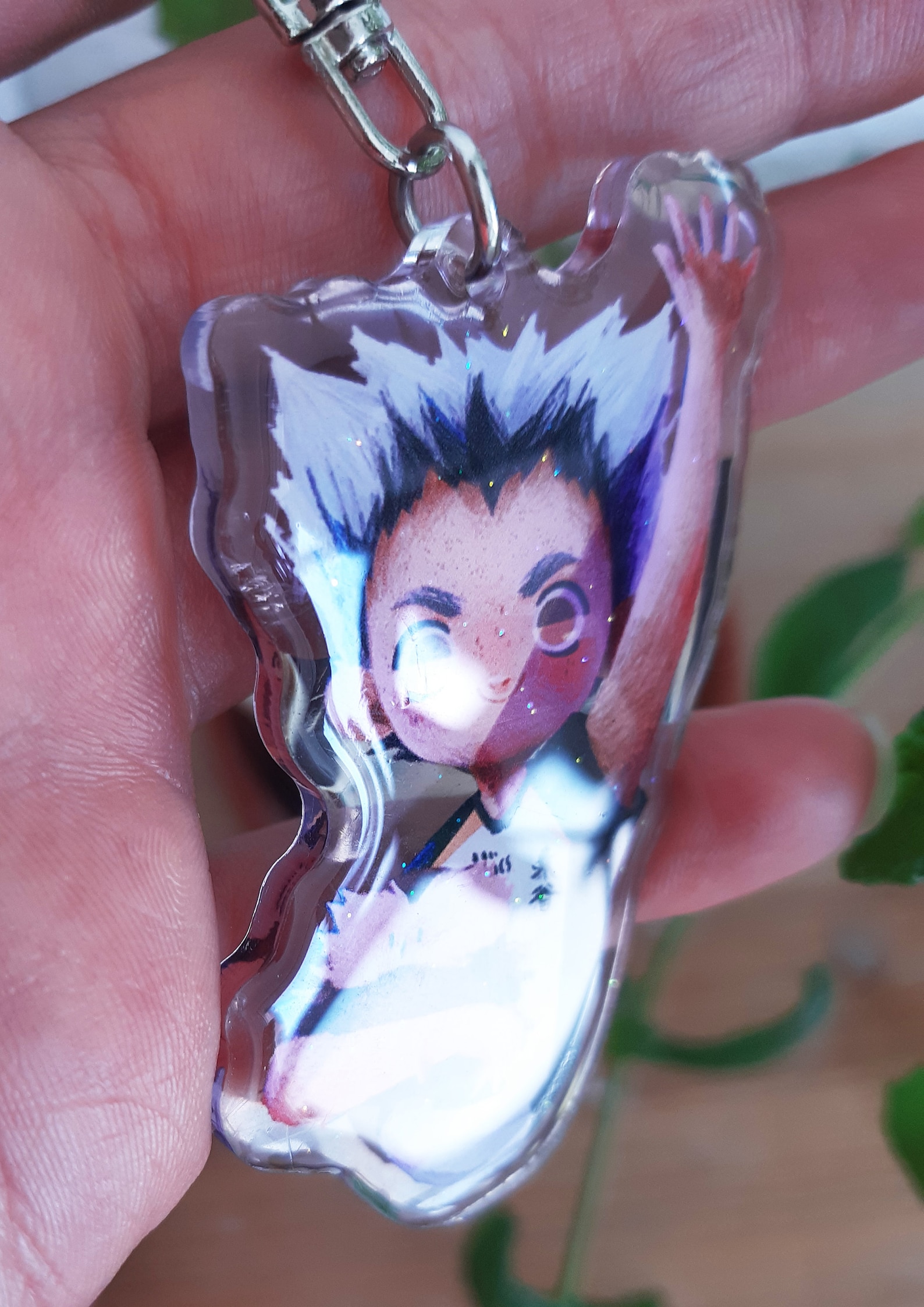Keychain Haikyuu Charm Bokuto Haikyuu Kuro Ushijima Haikyuu Etsy