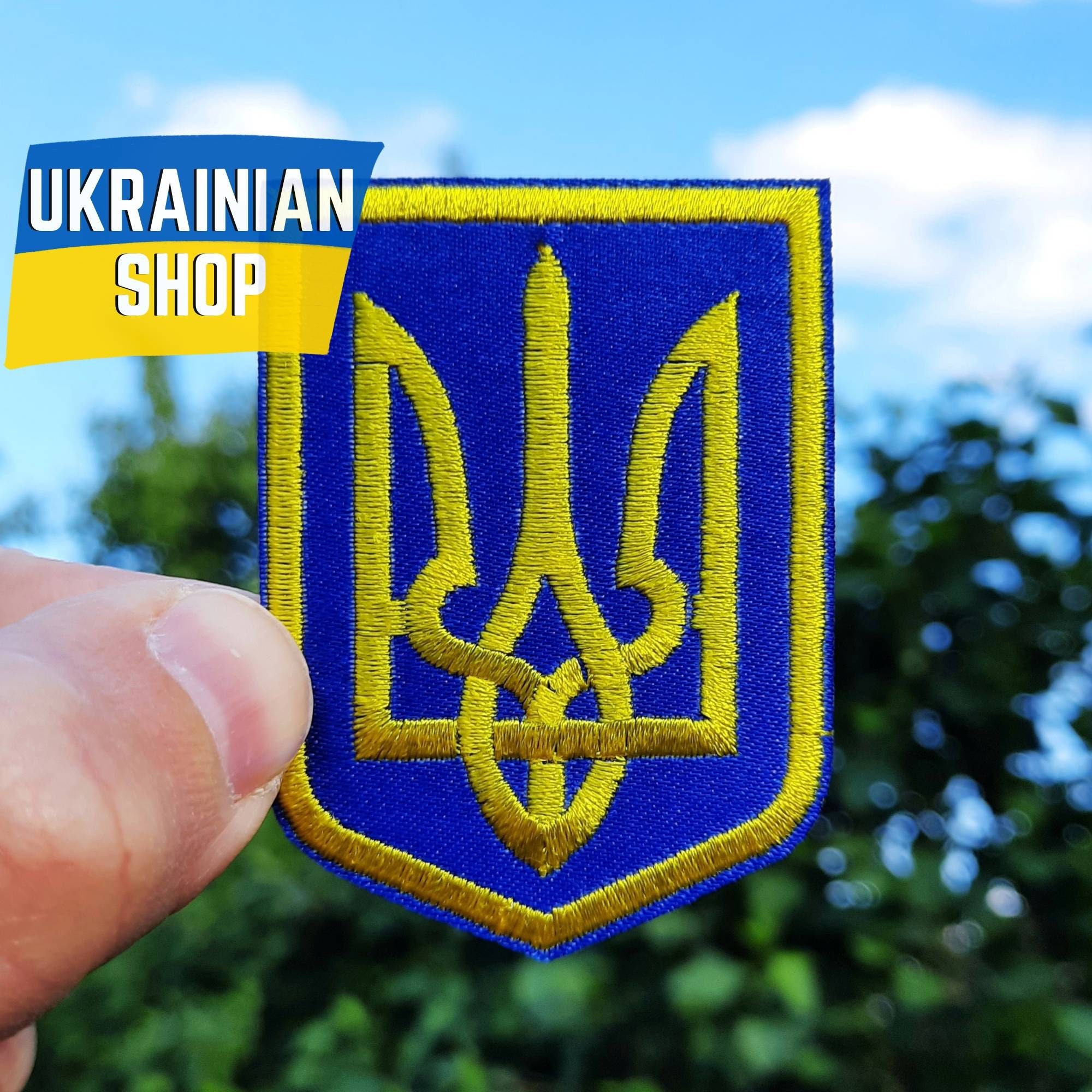  Bluyellow 3-Piece Tactical Ukraine Flag Patch, Embroidered  Trident, Military Morale Patches, Velcro Hook Fastener for Tactical  Backpack, Vest, Cap, Airsoft & Dog Vest, Gray & Black : Clothing, Shoes &  Jewelry