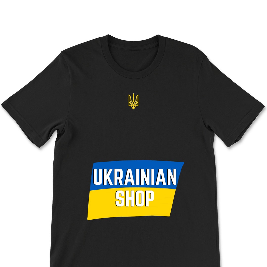 Zelensky Shirt Yellow Trident Black Army Green Ukrainian Zelenskyy Mens