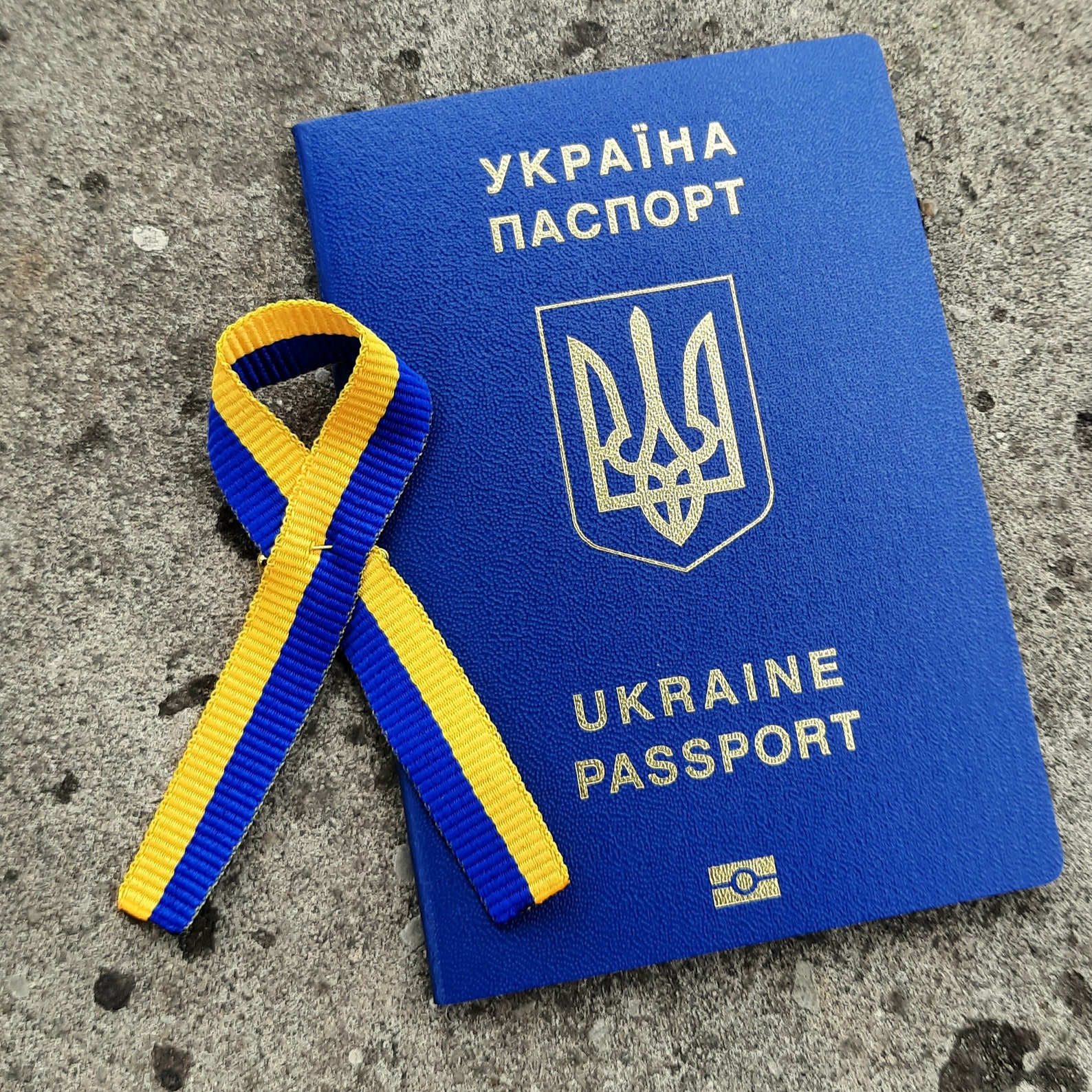 Ukraine Awareness Ribbon Set Solidarity Ribbon Strichka Etsy Australia