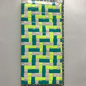 Duct Tape Woven Clutch Wallet