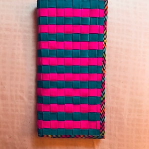 Duct Tape Woven Clutch Wallet