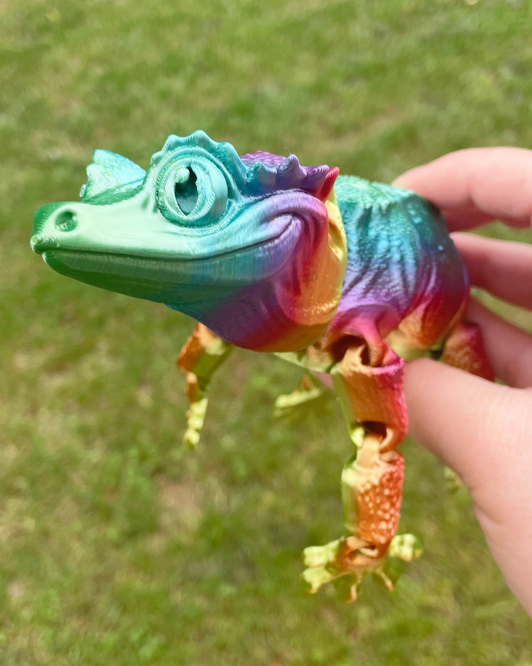 Crested Gecko Toy 3D Printed Toy Mat Mire 3D Prints Etsy
