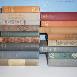 Lot of 10 Old Vintage Books Unsorted Collectible Antique Mix Hard to Find pre 1962 to antique