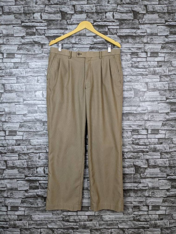Vintage 90s Kansai Yamamoto Japan Casual Slack Khakis Pants Bottom
