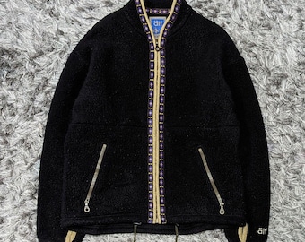 Vintage Kuhl Alf Fleece Jacket Polartec Winter Coat Sherpa Performance Wear Made in USA