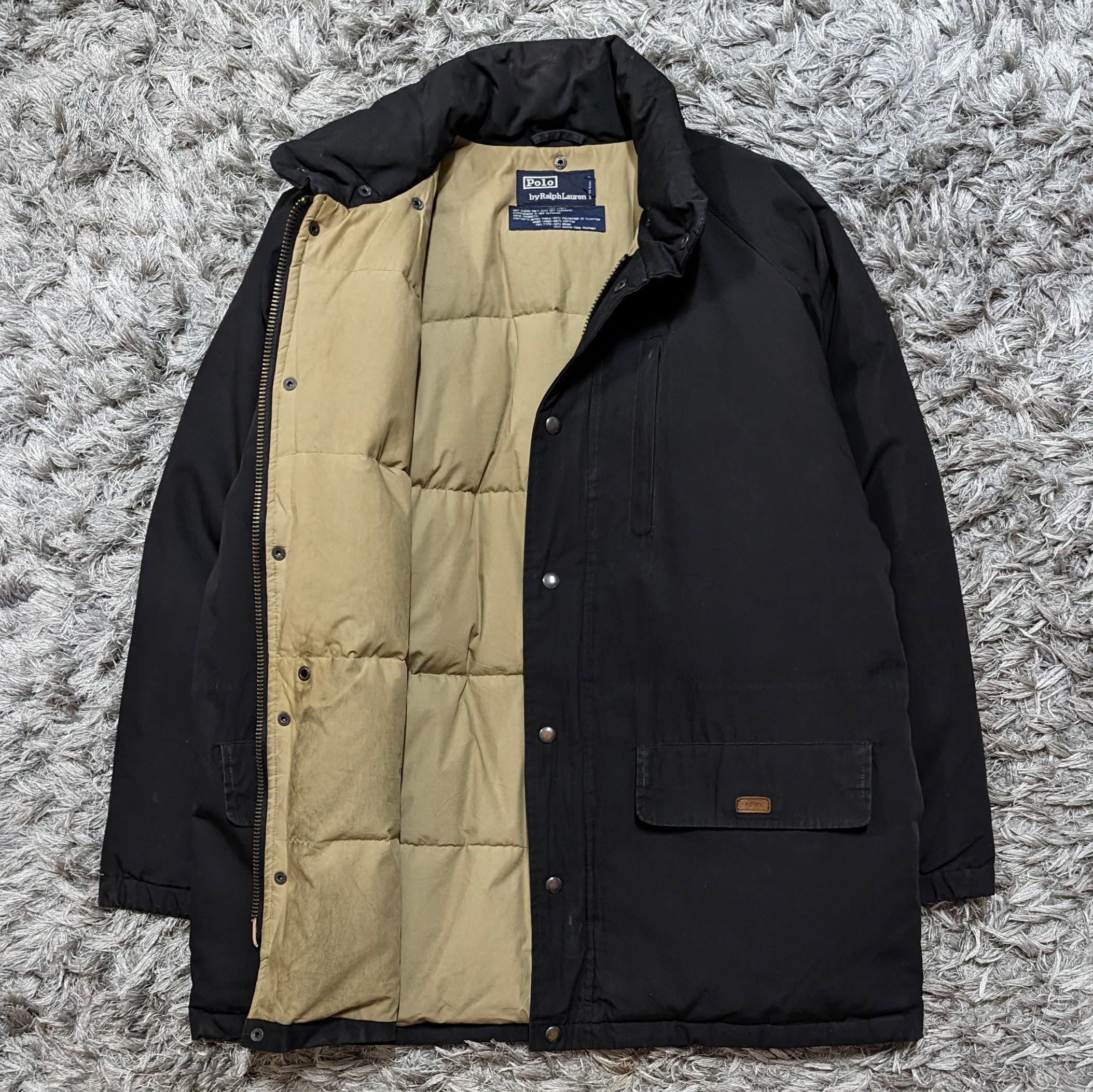 ジャケット・アウター 90s polobyralphlauren down jacket nuptse Vintage Polo Ralph Lauren Oversized Down Puffer Jacket Nuptse