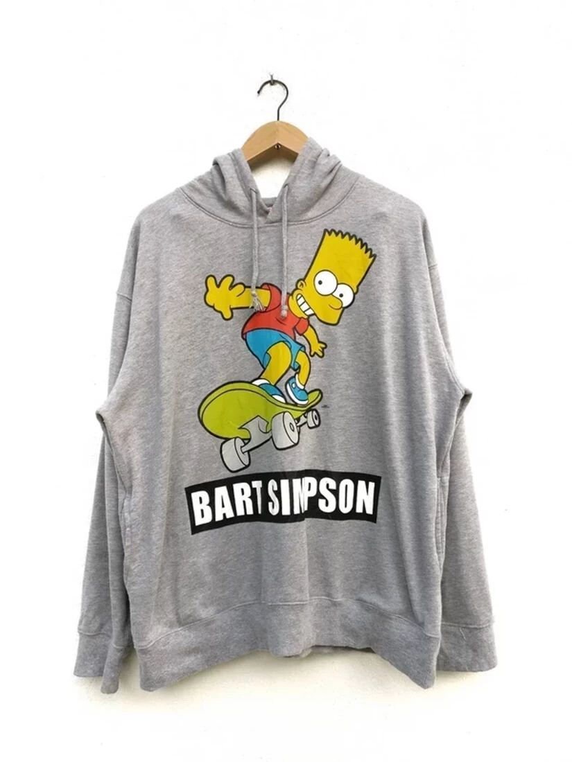 Bart Simpson Hoodie - Etsy UK