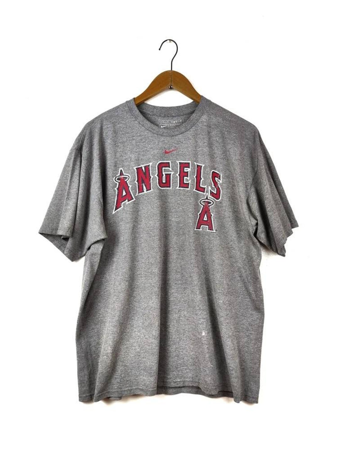 White Nike MLB Los Angeles Angels Home Jersey