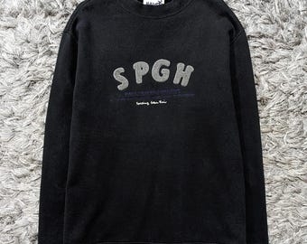 Vintage 90s HAI Sporting Gear Issey Miyake Big Logo Sweatshirt