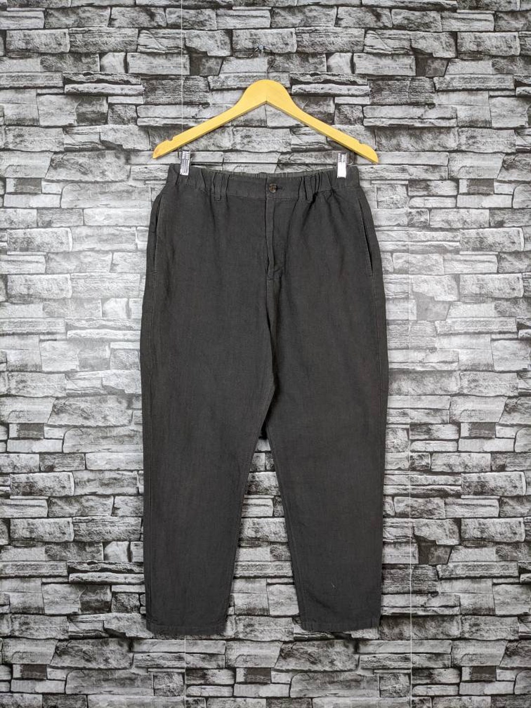 vintage issey miyake zip design pants