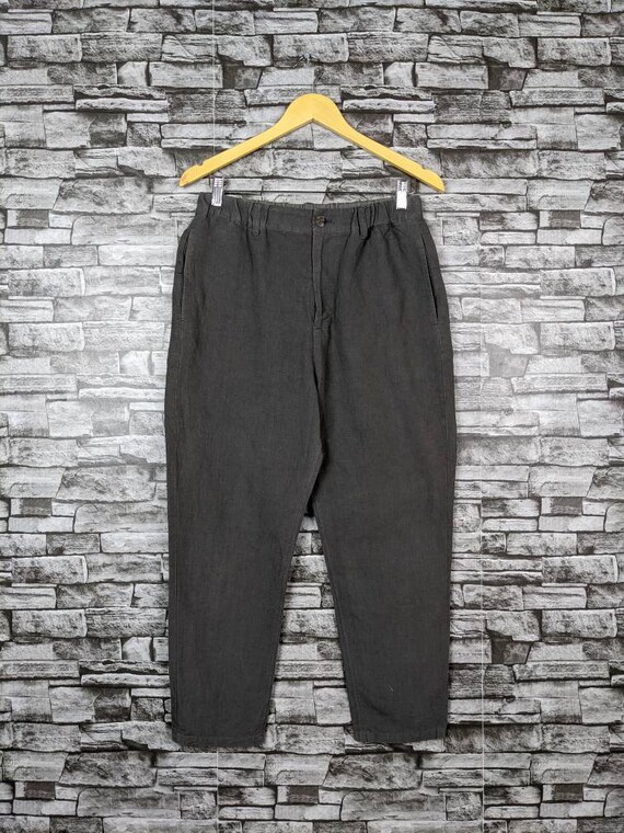 vintage issey miyake zip design pants