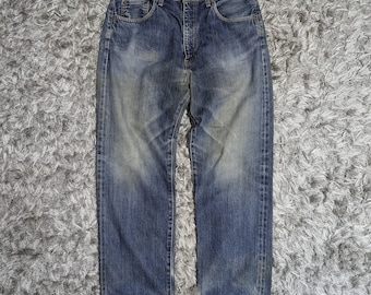 Edwin Jeans Vintage Edwin 503 Blue Trip Denim Jeans Size 28/30x31