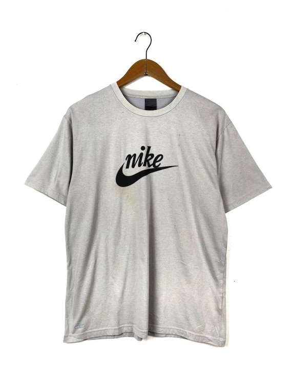 99s Nike Streetwear Vintage Nike Big Logo Tshirts… - image 1