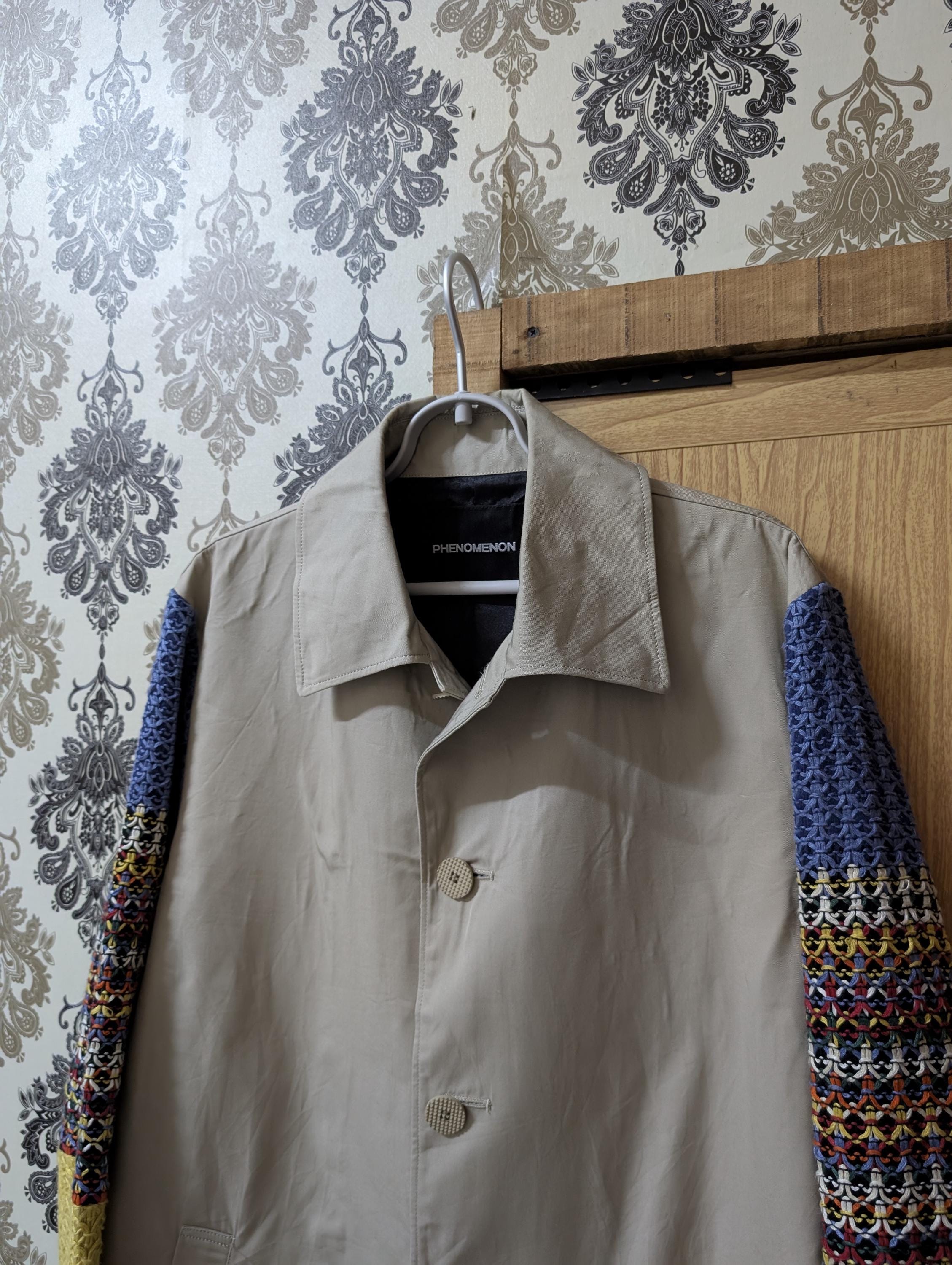 S/S 2014 Phenomenon Crochet Sleeve Cotton Coat - Beige Knitwear 