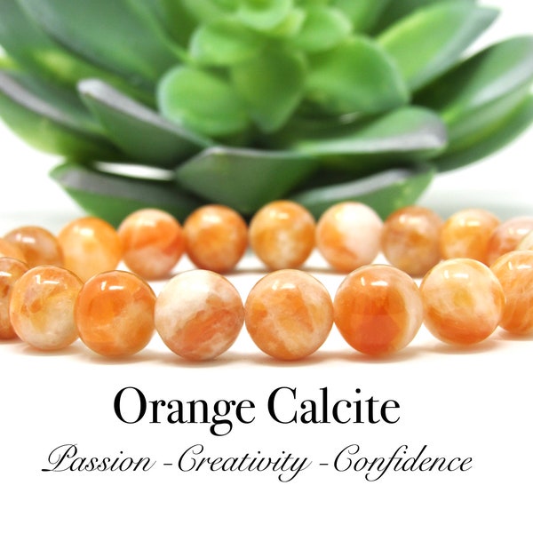 Orange Calcite Stones - Etsy