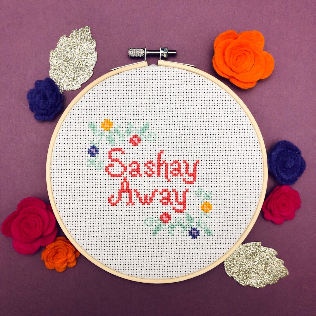 Sashay Away Cross Stitch Etsy