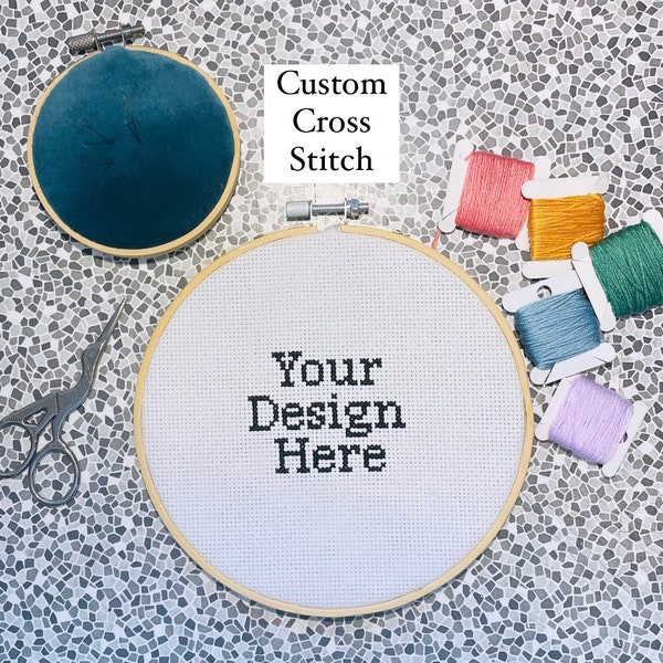 Bespoke Custom Design Cross Stitch