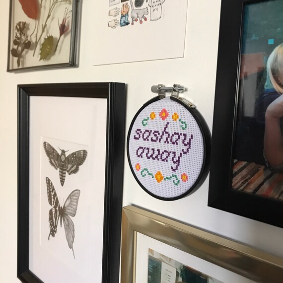 Sashay Away Rupaul Drag Race Cross Stitch Etsy