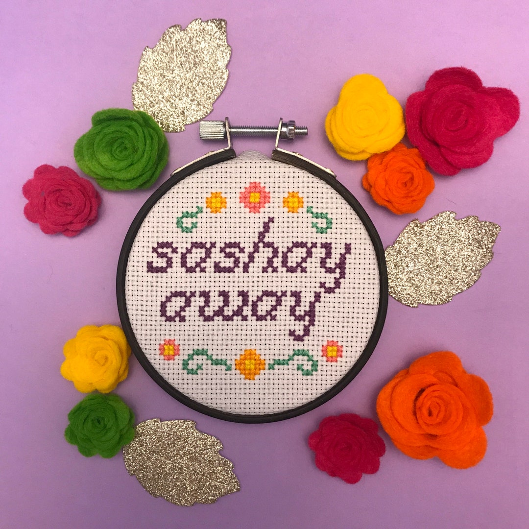 Sashay Away Rupaul Drag Race Cross Stitch Etsy