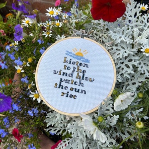 Listen to the wind blow Fleetwood Mac Cross Stitch the chain lyrics