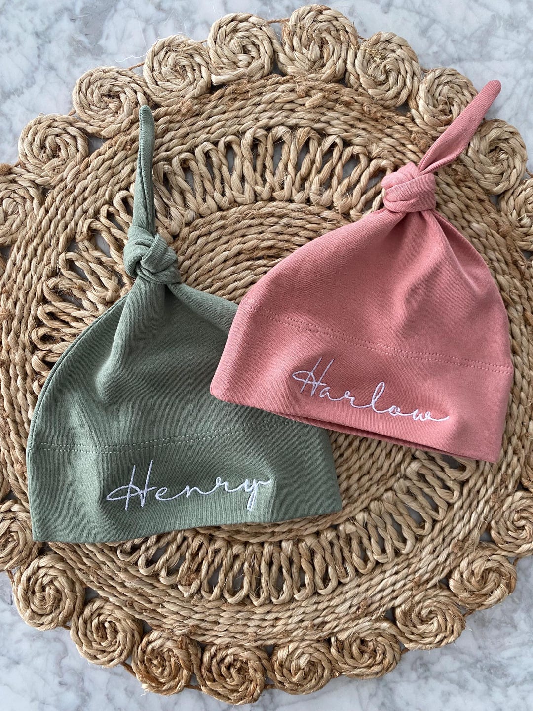 Personalized Embroidered Baby Hat | Baby Toque - Etsy
