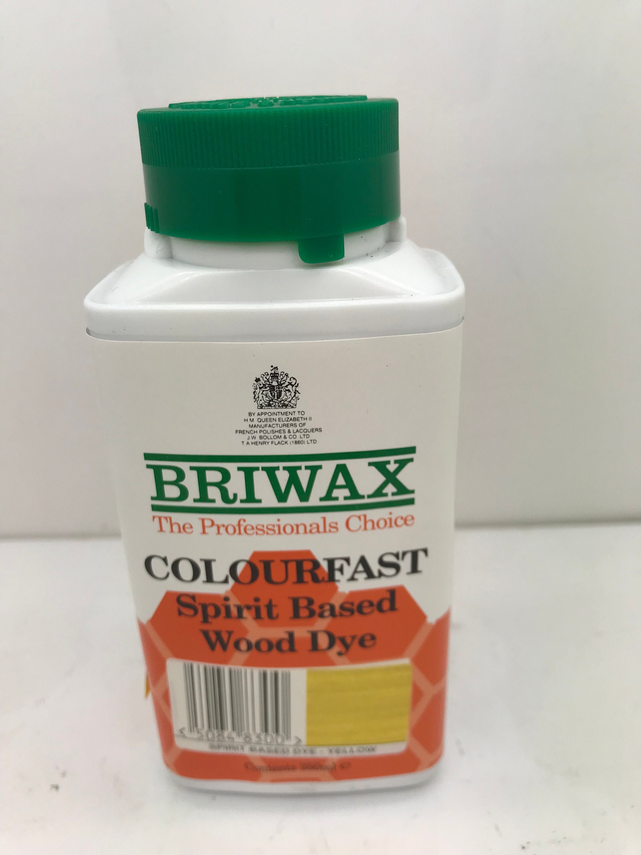 Yellow Wood Dye Colourfast Spirit Based wood timber yellow 250ml