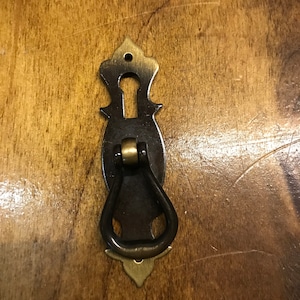 Escutcheon With Handle Antiqued style metal doors drawers