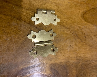 Butterfly Hinges Chest Craft Woodwork Cabinet Cupboard Door EB 40mm 1 Pair